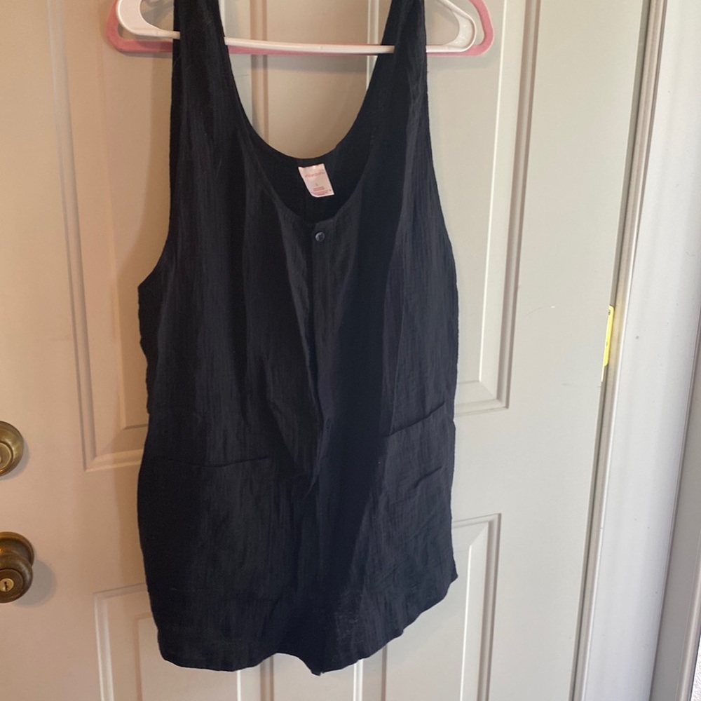 Washed, never warn, swim coverup romper!